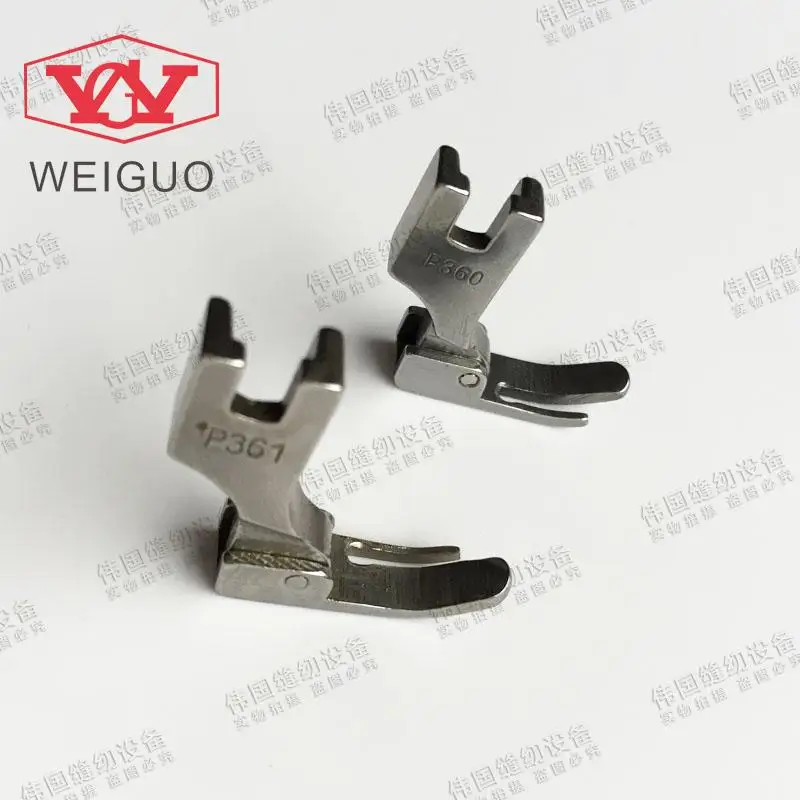 10pcs sewing machine flat wagon Computer sewing machine general small presser feet zipper all steel presser foot P360 P361