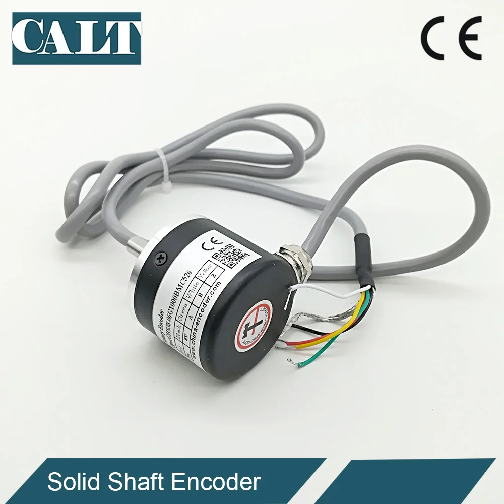 CALT High resolution 3600 pulse incremental encoder GHS38 series optical rotary encoder HTL output