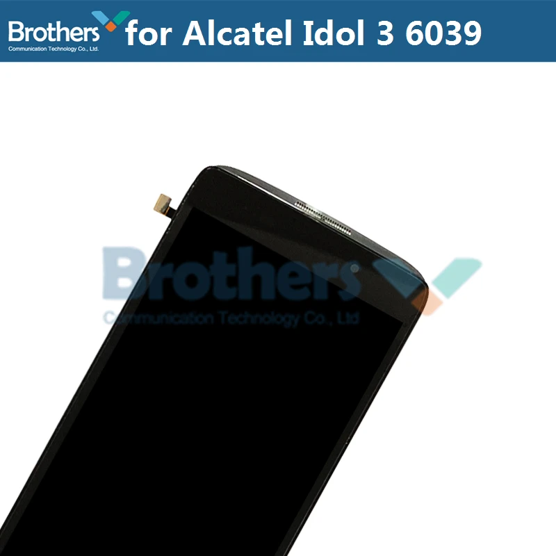 LCD Screen For Alcatel Idol 3 6039 6039A 6039K 6039Y LCD Display With Touch Screen Digitizer Assembly With Frame Replacement Top