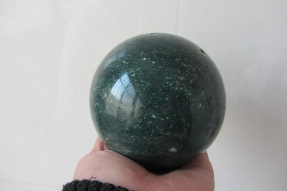 108.28mm NATURAL PRETTY Ocean Jasper QUARTZ CRYSTAL sphere ball Healing