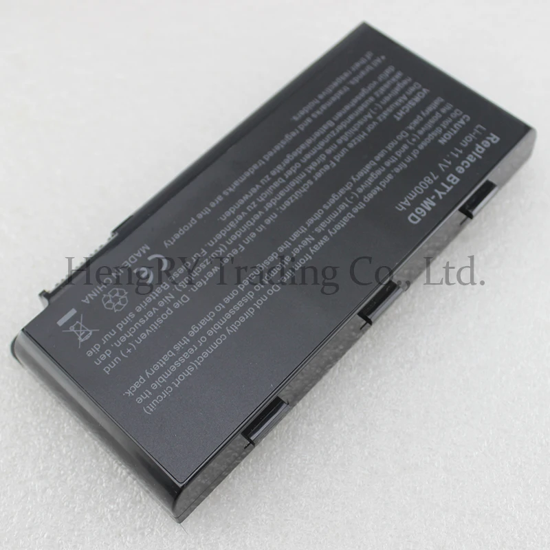 CPMANC 7800mAh 9 Cells laptop battery For MSI BTY-M6D GT783H GX660 GX660DX GX70H GX780R GT70 GT760 GT60 7800mAh