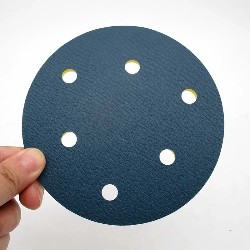 Platorello di supporto per levigatrice PSA in vinile a 6 fori da 5 pollici 5/16 "-24 accessori per utensili elettrici a filo