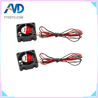 4pcs Cooling Fan 12V 3010 2 Pin Brushless DC Cool Fans Dupont Wire 3CM Cooler Radiator Part 30*30*10 30mm For Anet A8 A6