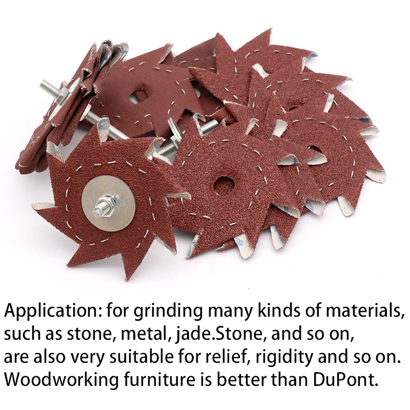 10 Buah 8 Sudut Amplas Segi Delapan Piringan Pasir Kait Loop Sander Kertas Abrasif Woodworking Alat Furnitur Gerinda