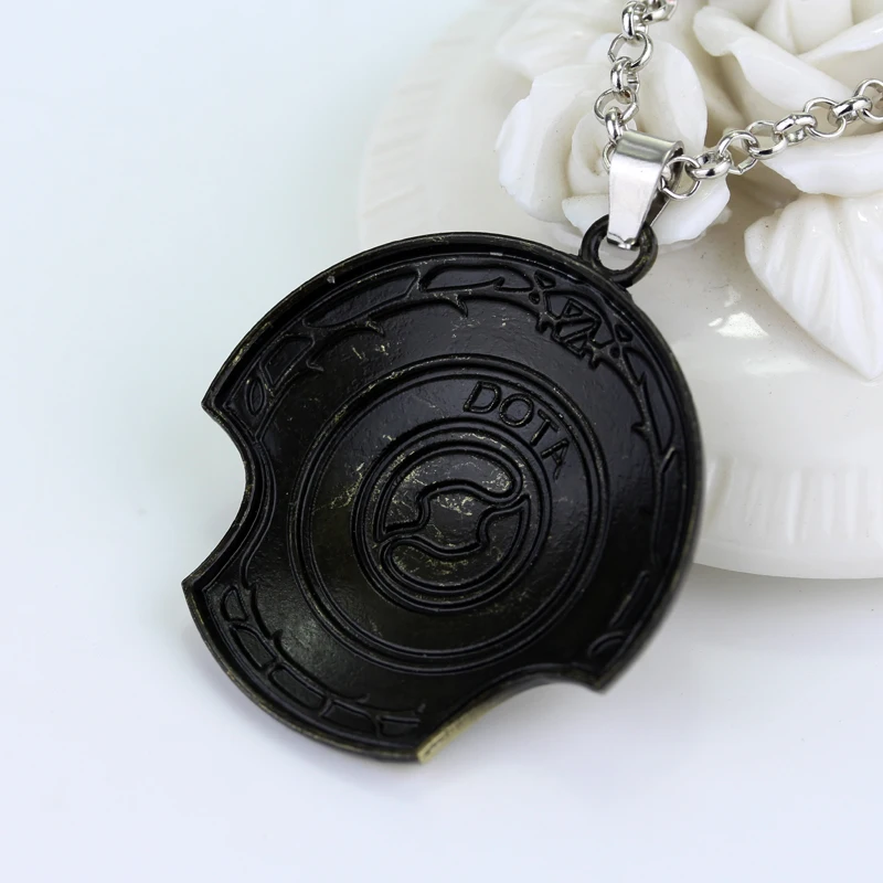 Defense of the Ancients DOTA 2 Aegis of Champion Necklace Immortal Champion Shield Pendant