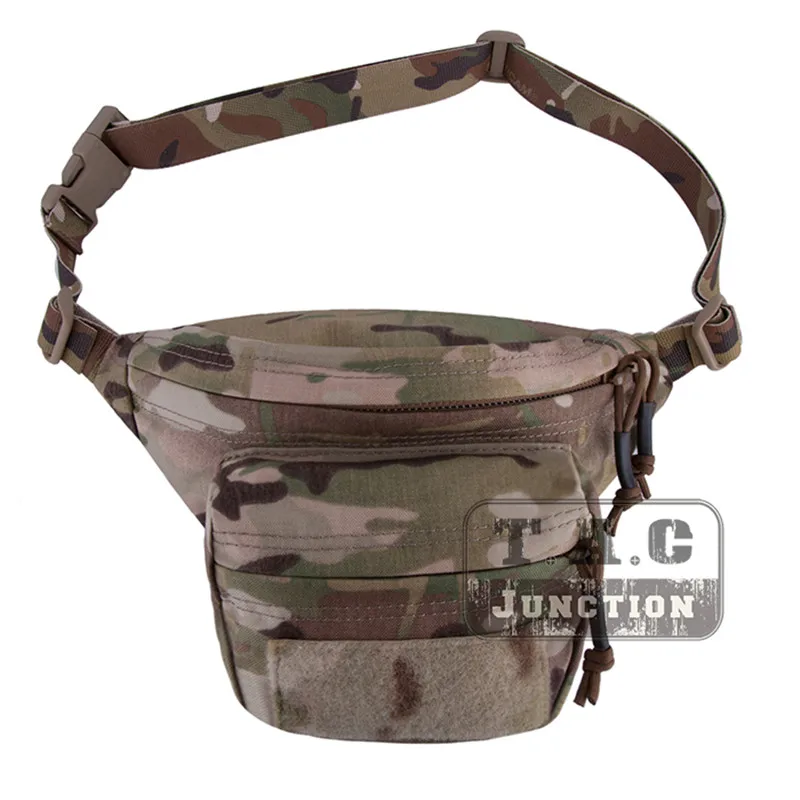 EmersonGear Hunting Recon Waist Bag Emerson Tactical Pouch Fanny Hip Pack Belt Bag With MOLLE Detachable Waist Strap