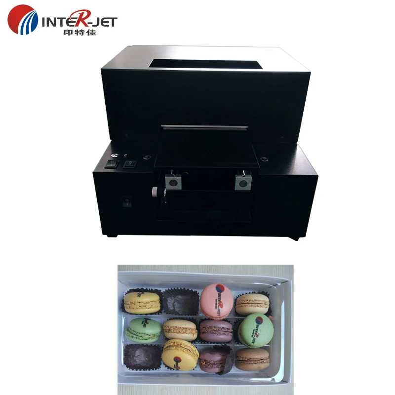 

Macaroon MM candies Foods Printer A4 size Flatbed Edible Food Printer Machine