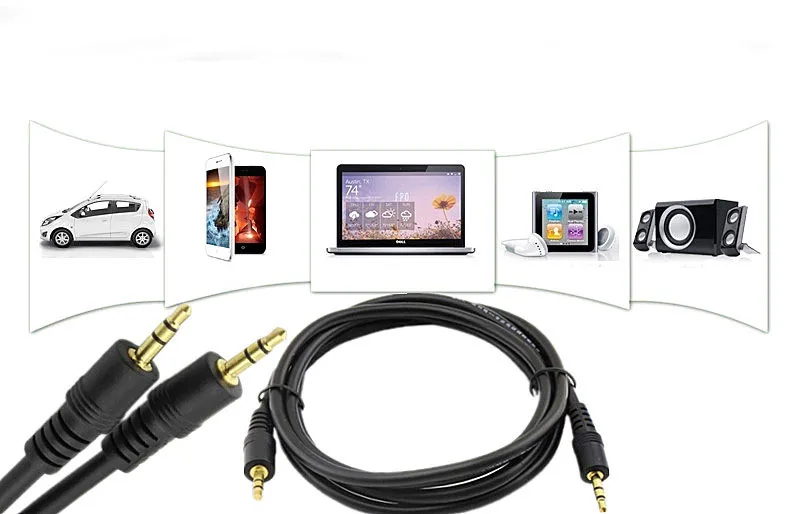 3.5ミリメートルオーディオジャックオス延長ケーブル3メートル5メートル10メートルのauxオーディオケーブル