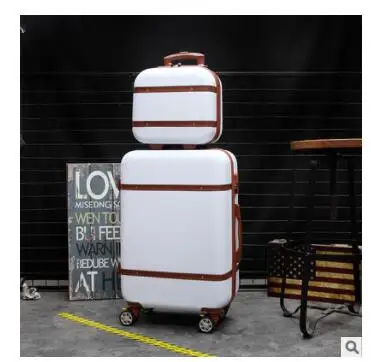 20 Inch ABS Spinner suitcase trolley luggage bag Rolling Suitcase women  travel Luggage suitcases 24 Inch Wheeled Suitcase sets