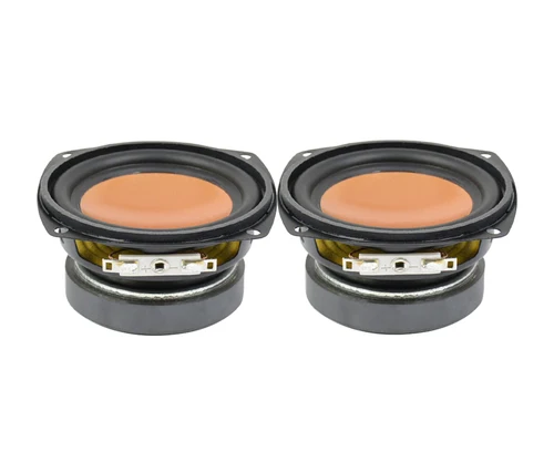 Imagen 2 del producto AIYIMA - 2 Altavoces Portátiles de 3 Pulgadas, 4-8 Ohmios, 20W, Sonido de Rango Completo, Altavoz Multimedia para Escritorio o Estantería