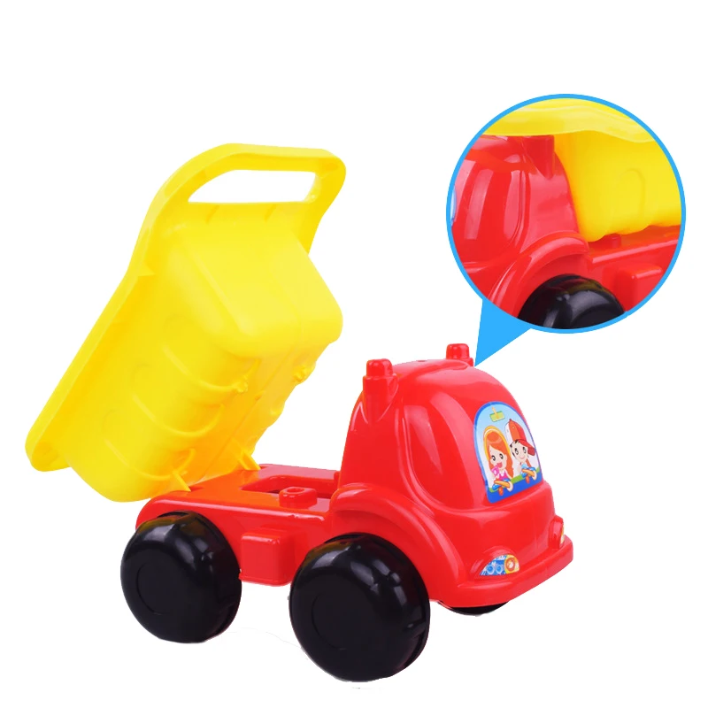 Set Pasir Pantai Mainan Anak-anak Musim Panas Mainan Pantai Berpasir Model Mobil Sprinkler Sekop Mandi Alat Truk Anak Laki-laki Mainan Rumah Bermain