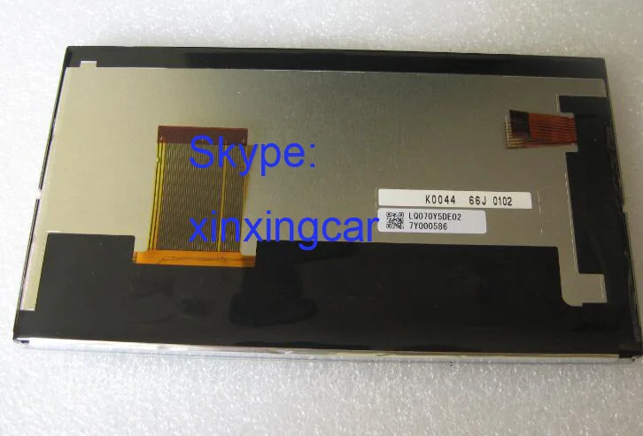 

100% NEW AND ORIGINAL LQ070Y5DE02 New Original 7 inch 800*480 Wide Car LCD Display Panel for Landrover