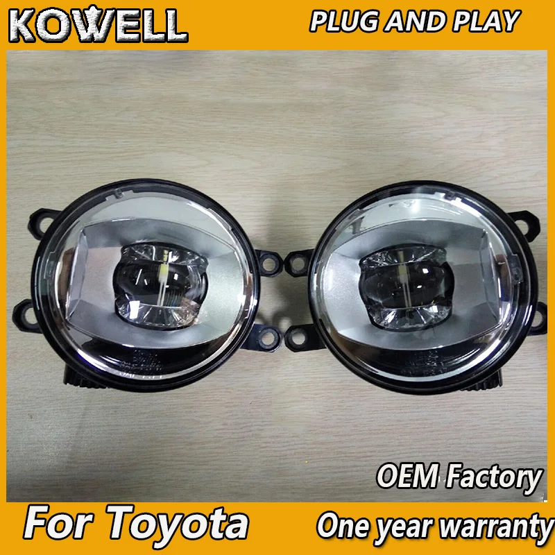 Car Styling Fog Lamp for Valeo for Toyota Reiz ALLION PREMIO ALLION MODELLISTA for valeo original LED fog light assembly