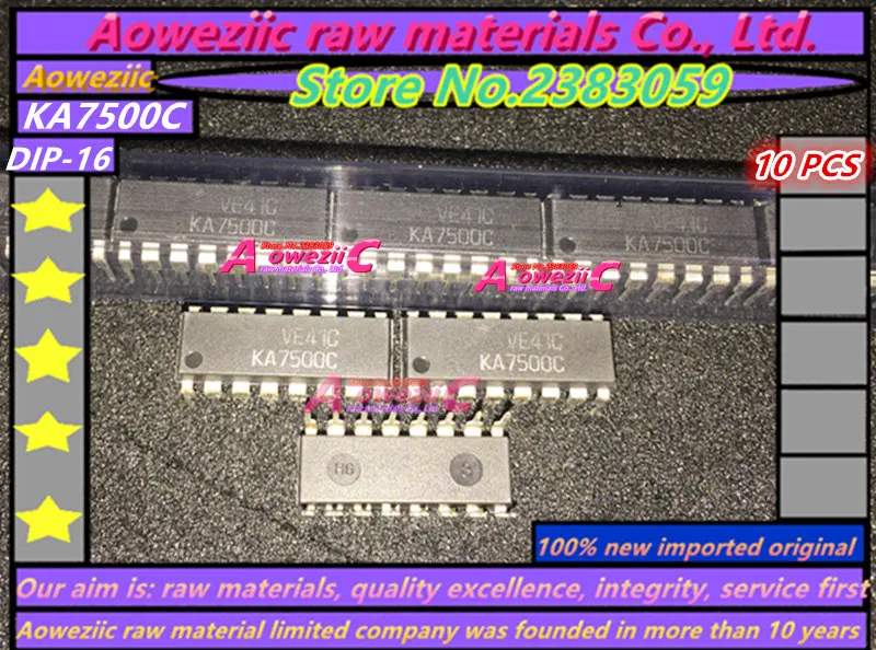 Aoweziic 2018 + 100 ٪ جديد المستوردة الأصلي KA7500 KA7500B KA7500C DIP-16 SOP-16 تحويل التيار الكهربائي التحكم