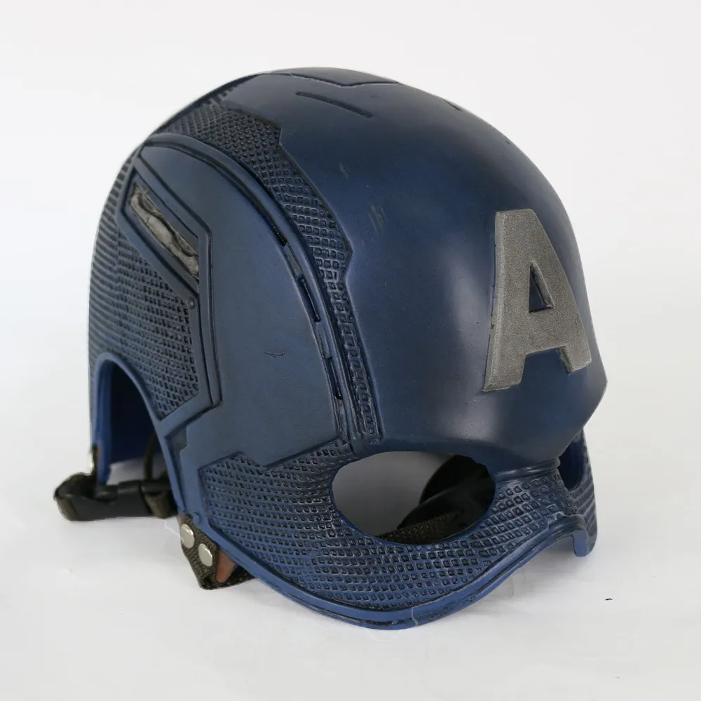 2016 película superhéroe Capitán América casco cascos máscara guerra Civil Cosplay Steven Rogers disfraz de Halloween para colección