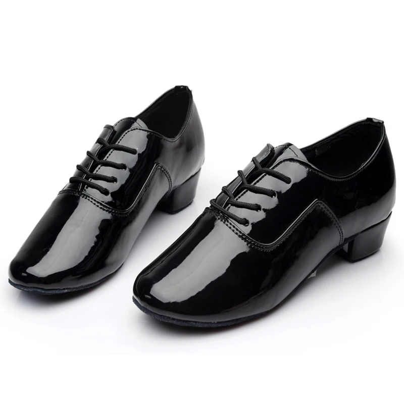 Brand New Soft Sole Men's Children's Ballroom Latin Tango Dance Shoes Heeled Sales Black White Silver Gold Color Wholesale