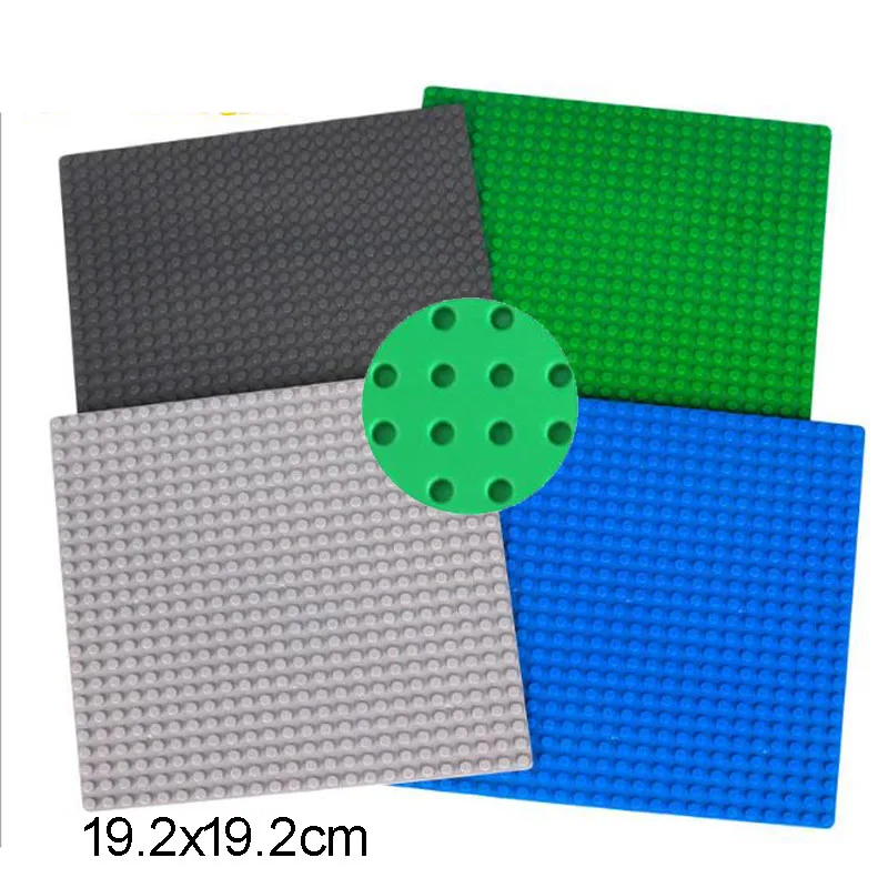 24x24 mini Dot Baseplate for MOC 19x19cm small base plate accessory building block brick particles brickset