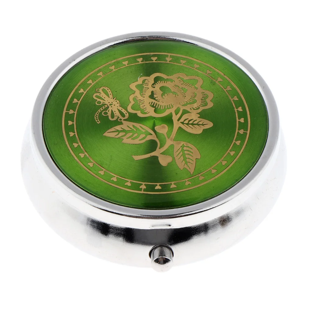 

Органайзер для таблеток 3 раза в день, чехол для таблеток для кошелька, коробка для таблеток для ежедневных таблеток с витамином/рыбным маслом/таблеткой/добавками-разные узоры