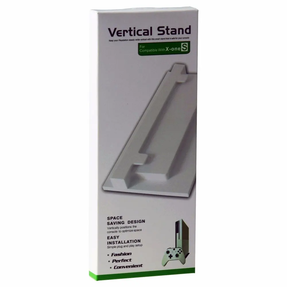 XRHYY Vertical Stand Holder For Xbox One S (White)
