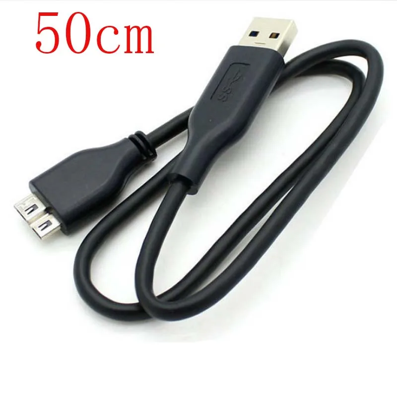 USB3.0 PC Cable for  Seagate FreeAgent GoFlex Desk External Hard Drive short 50cm