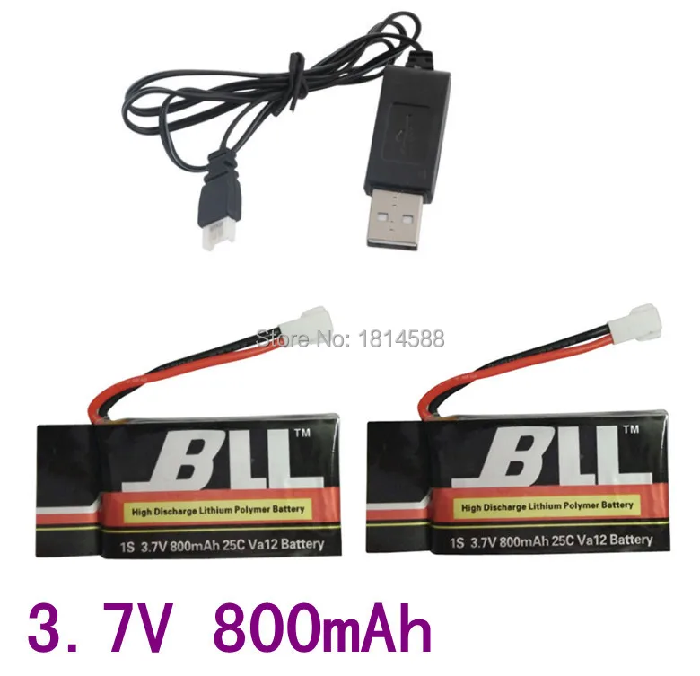 Syma X5 X5C X5S X5SC X5SW X5C-1 V931 H5C K300 CX-30 CX-30W SS40 FQ36 T32 T5W H42 3.7V 800mAh lithium battery USB Kit 2