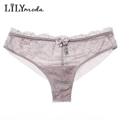 New Women Sexy T back Thongs Panties Seamless Soft Transparent Lace Briefs Sexy T pants panty Ladies Hot Lingerie Soft Underwear