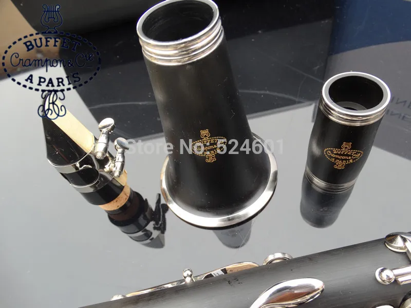 Buffet Crampon & cie A PARIS 1986 B12 Brand Instrument Bb Clarinet Bakelite Tube 17 keys Nickel Silver Clarinet With Case