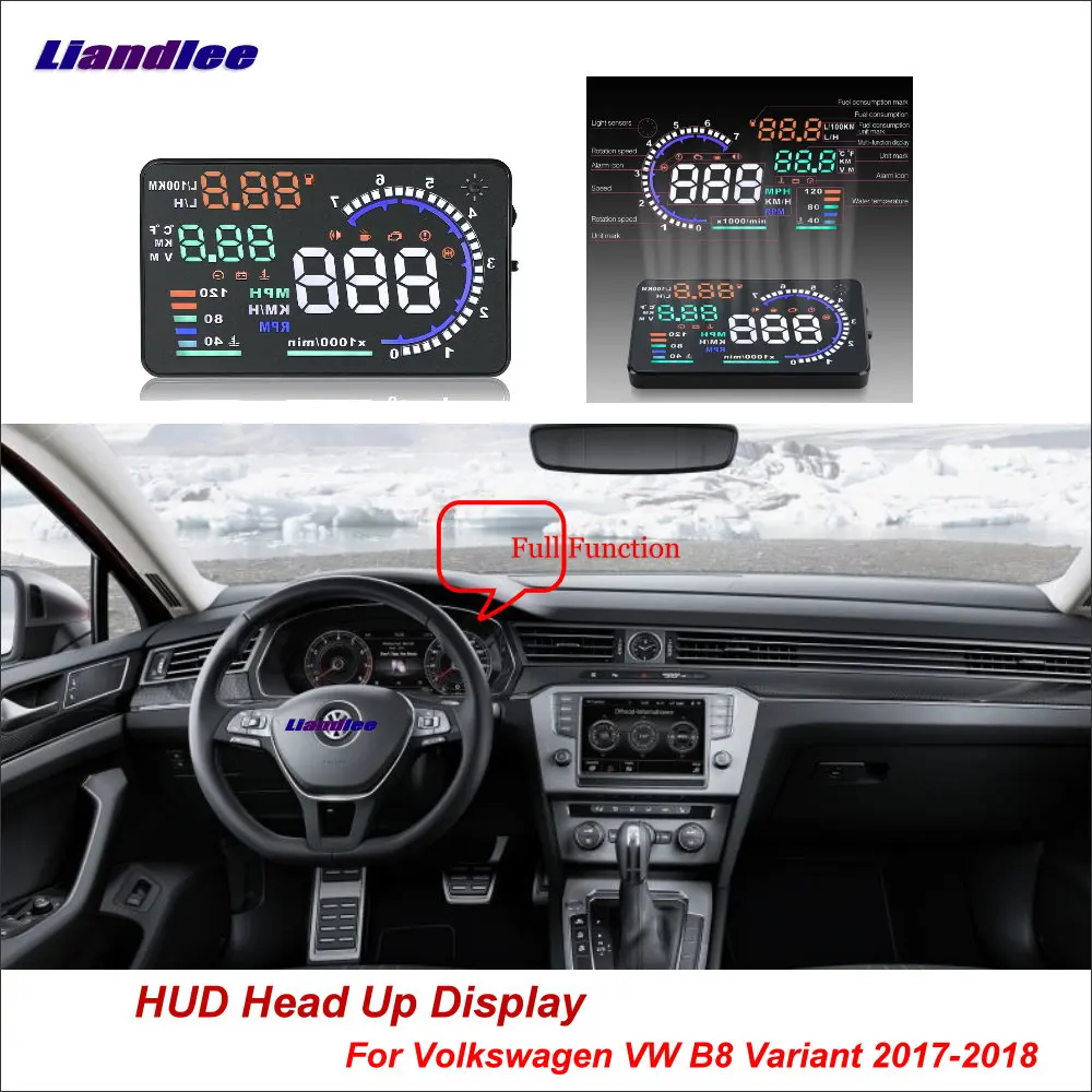 

Car Head Up Display HUD For Volkswagen VW B8 Variant 2017-2018 Dynamic Driving Computer HD Projector Screen Detector