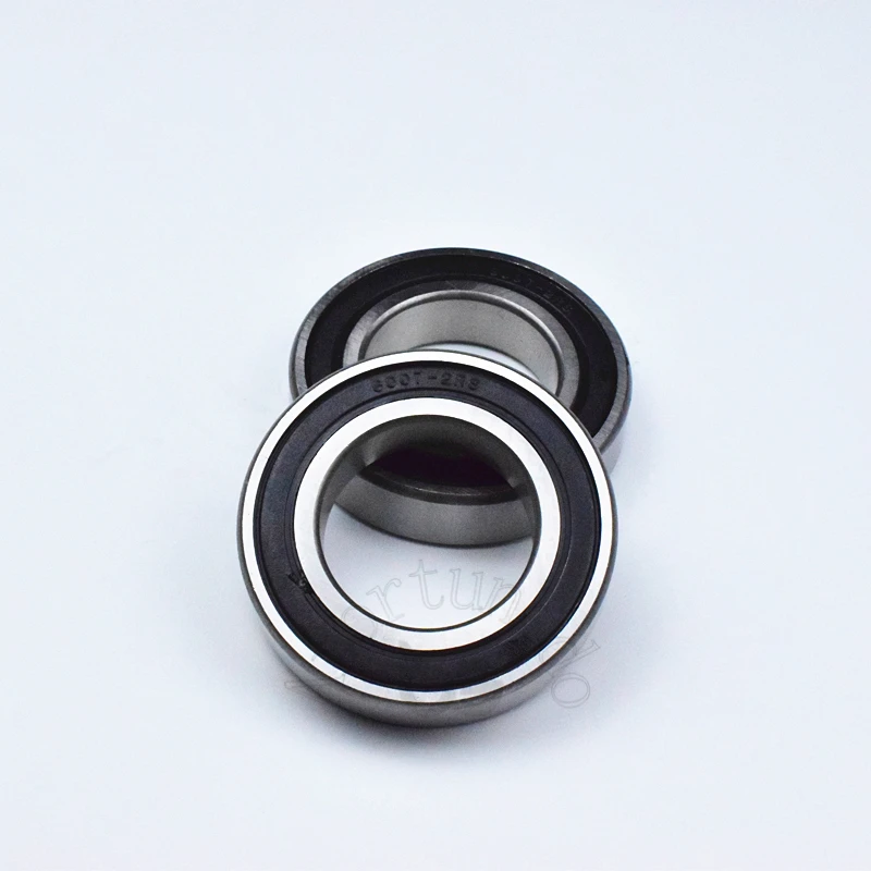 6007RS  1pcs 35*62*14(mm)  Bearing free shipping chrome steel rubber Sealed High speed Mechanical equipment parts