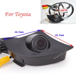 Parking Assistance CCD Special Front camera Reverse for Toyota/RAV4/Corolla/Camry/Prado/Highlander/Land Cruiser/Avensis/Auris