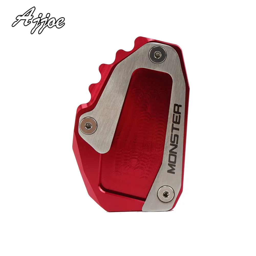 دراجة نارية الجانب حامل الوسادة تمديد القدم لوحة قاعدة ل دوكاتي مونستر 696 795 797 821 1200 1200S #3