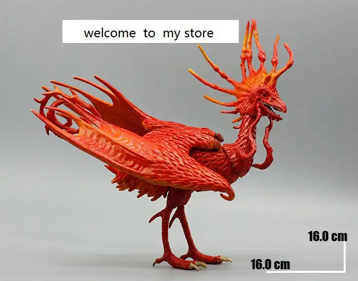 

pvc figure simulation toy Children giftMythical animal model Fire Phoenix out of print