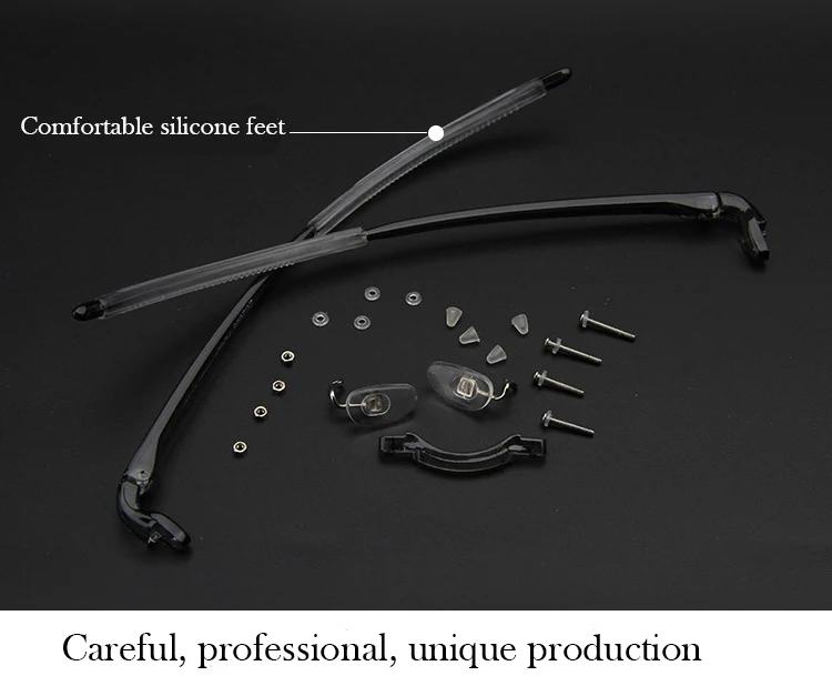 Neue rahmenlose Myopie-Brille für Männer und Frauen, ultraleichte, randlose Kurzsichtbrille, Kurzsichtbrille -1,0 -1,5 -2,0 bis -4,0 – Detail 4
