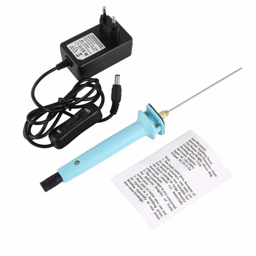 Schiuma Taglierina 15W 10 CENTIMETRI Elettrico Schiuma di Polistirene Macchina di Taglio Penna Portatile di Polistirolo Utensili Da Taglio Macchine per fustellatura e taglio