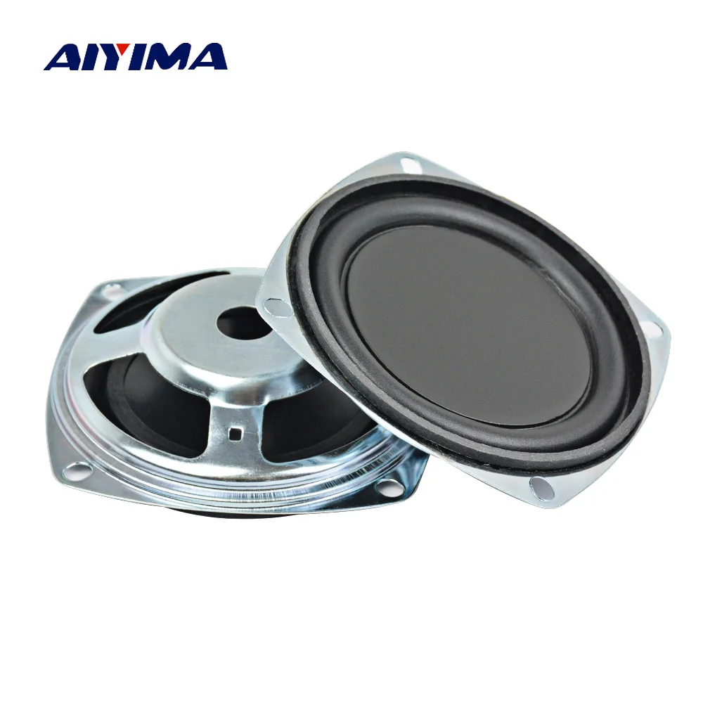 AIYIMA 2Pcs 3 Inch Bass Speaker Vibrating Membrane Bass Radiator Passive Radiator Rubber Diaphragm Passive Woofer DIY 77.9MM