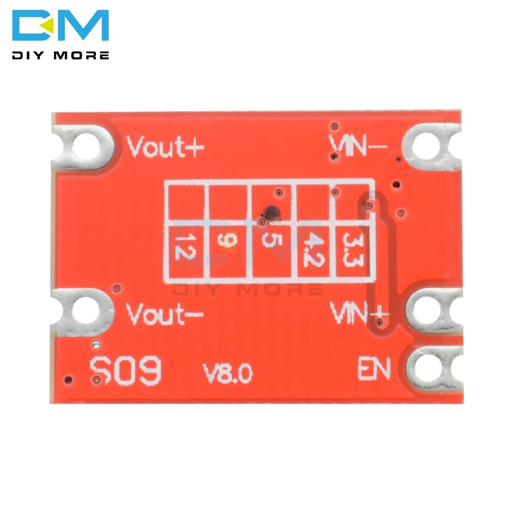 S09 DC-DC automatyczny Buck Boost moduł zasilania krok w górę iw dół wejście płyty 3V-15V wyjście 3.3V/5V/4.2V/9V/12V elektroniczny DIY PCB