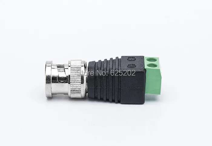 

BNC Connector for CCTV Cameras Positive and Negative Terminals 5 pieces