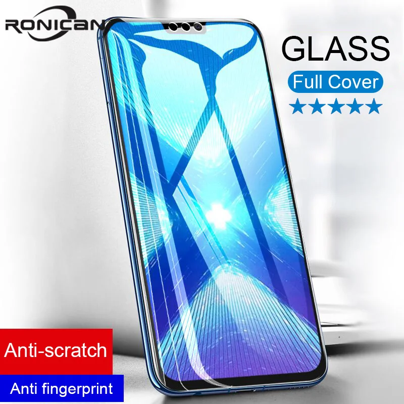 Screen Tempered Glass on the For Huawei Honor 10 8x Max Protective Glass Cover For Huawei Honor 7a 8x 8 9 Lite Protector Glass