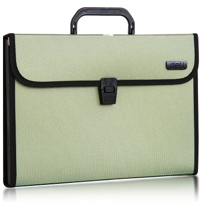 Deli 5555 Management folder durable waterproof Expanding Wallet Convenient Category rectangular folders package A4 DropShipping