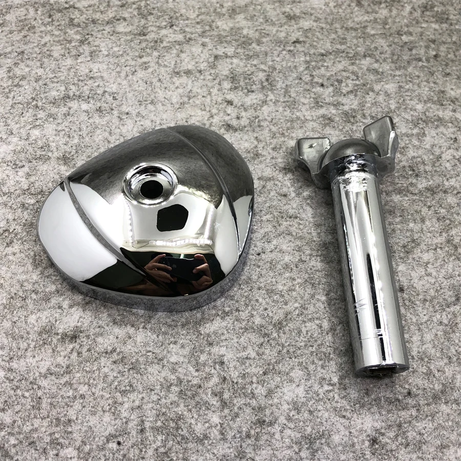 Yecnecty Motorcycle Accessories Fuel Tank Switch Handle Chrome Carburetor Cover Parts For Honda Steed 400/600 VLX 400 600