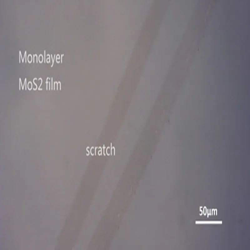 Molybdenum disulfide 02: sapphire substrate MoS2/ single-sided polishing/ double-sided polishing