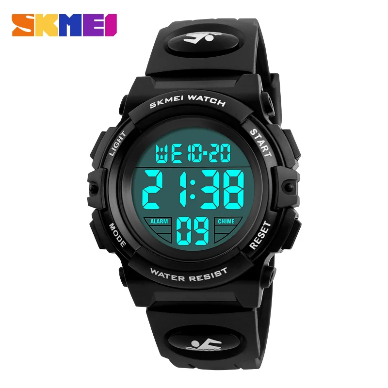 SKMEI Digital LED Children Watch Waterproof Swimming Girls Boys Clock Sports Watches Fashion Student Wristwatches NEW