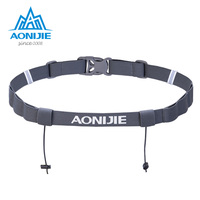 AONIJIE Race Number Belt With Gel Holder Running Belt Unisex For Triathlon Marathon Outdoor Sports Running