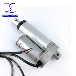 Electric Linear Actuator 12V 25mm 50mm 75mm 100mm 900N /198LBS micro high speed linear actuator for TV ,door window xinhuangduo