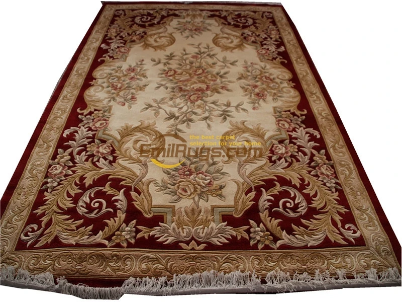 

Hand-knotted Rug Handmade Wool Knitting Carpets Museum Mandala Area Runnerchinese aubusson rug