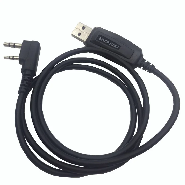 BAOFENG USB Programming Cable For flash UV 5R UV-82 uvb2 plus BF-888S Kenwood PUXING Walkie Talkie uv-5r Accessories Radio VHF