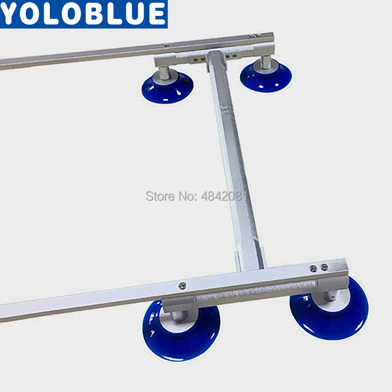 Ventosa per porta vuoto in vetro con schermo LCD a forma di I universale da 55 "-85"