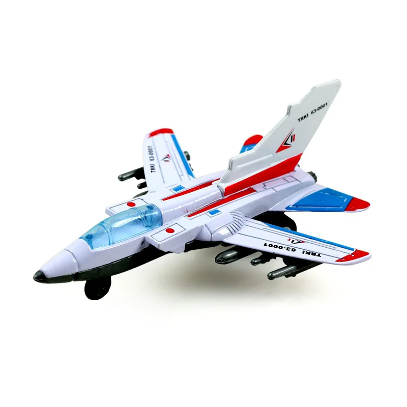 Diecast Alloy Plane Fighter Model Souvenir Pull Back Fighter Kids Children Toy Military Fans Souvenir