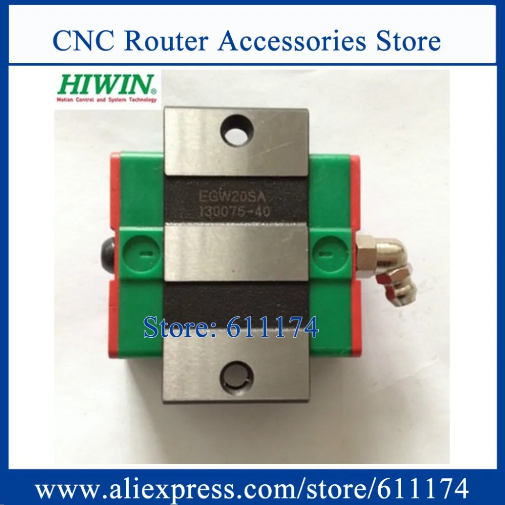 

2PCS NEW Original HIWIN Linear Guide Bearing EGW25SA Flange Slider block linear carriage match for EGR25 guide rail