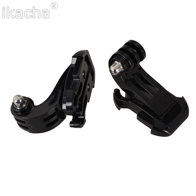 2pcs J Hook Buckle Vertical Surface Mount Quick Release For GoPro Hero 6 Hero Sport Camera For Gopro Accessories